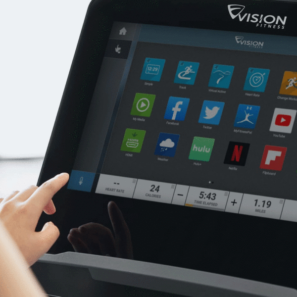 Stolzenberg GmbH, Vision Fitness Cardiogeräte, Home Fitness, Touch Display